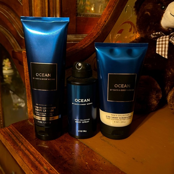 Bath & Body Works Men's Collection Ocean Set - Picture 1 of 2